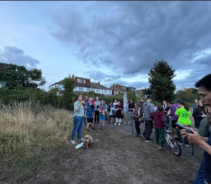 Dr Georgina Fauconier explains the bats in our Open Space